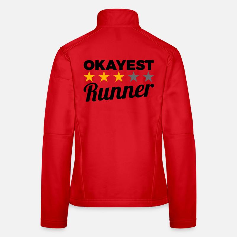 Funny Runner Women's Softshell Jacket