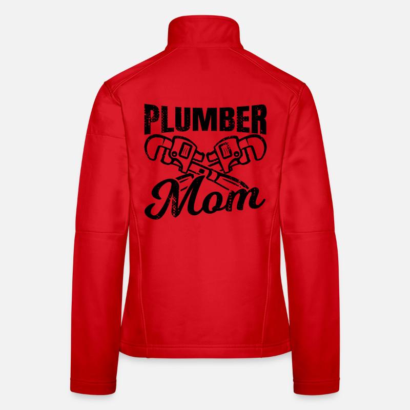 Klempner Mutter Frauen Softshelljacke