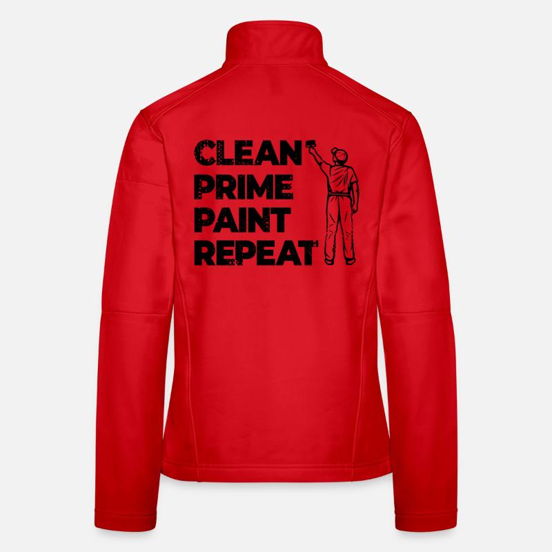 Flux de travail Painter Veste en tissu softshell Femme