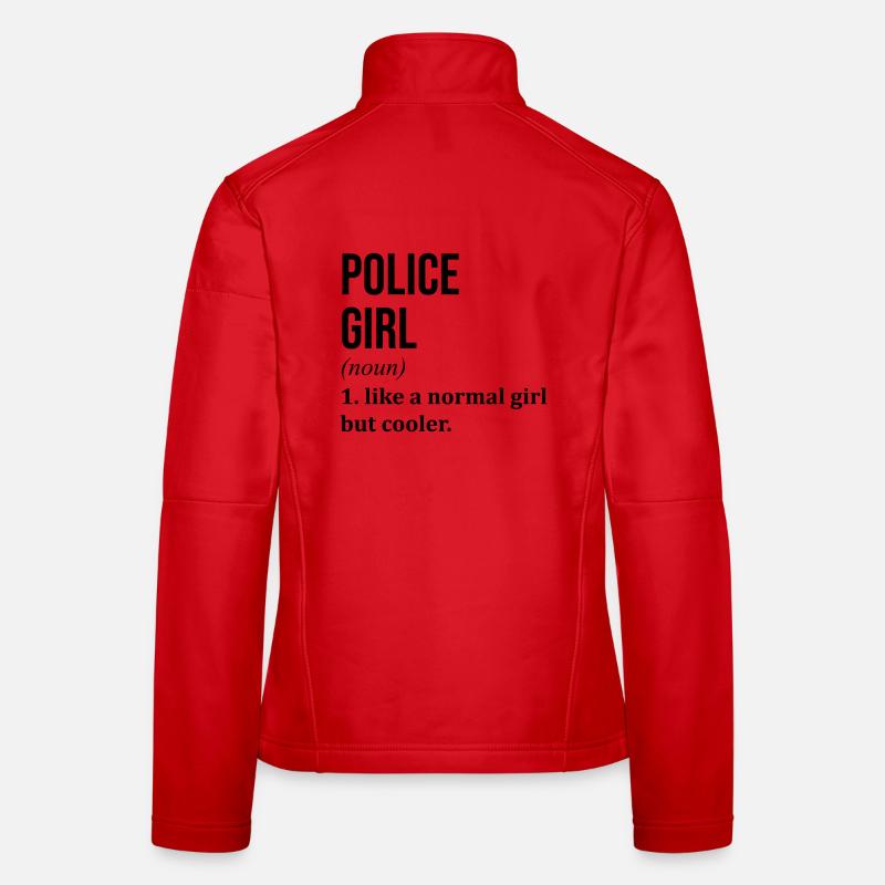 Polizei Frauen Softshelljacke