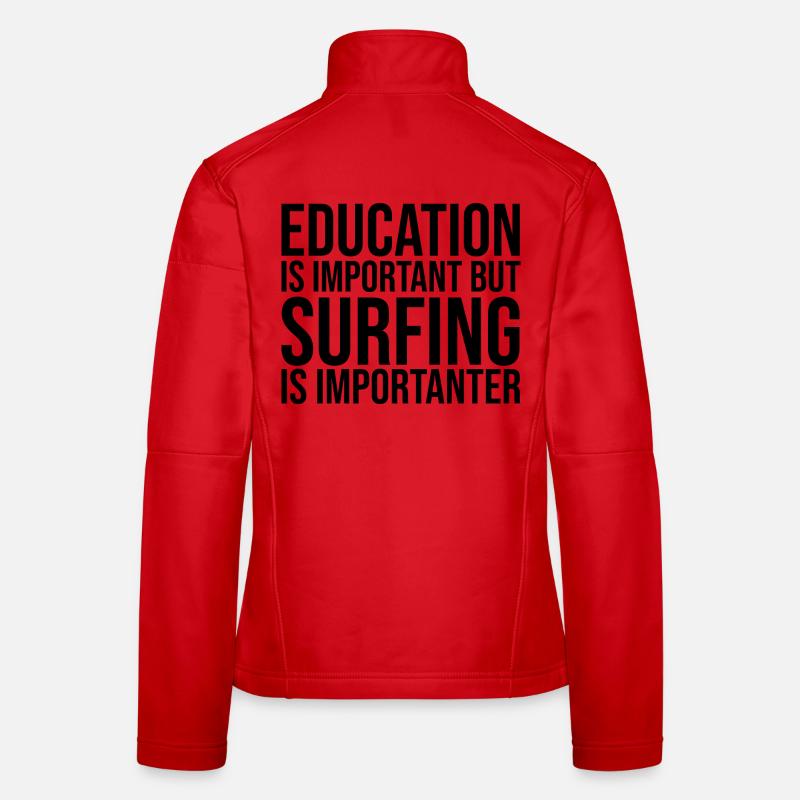 Surfen Frauen Softshelljacke