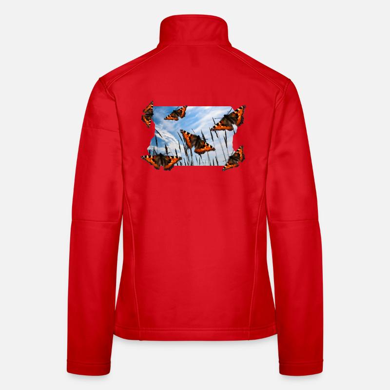 SCHMETTERLING Frauen Softshelljacke