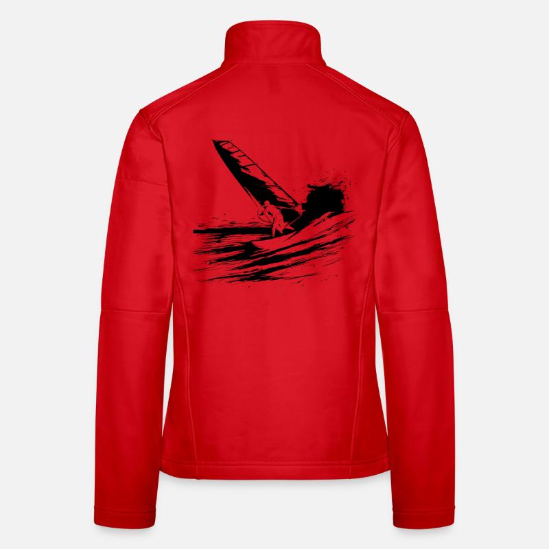 Windsurfen Frauen Softshelljacke