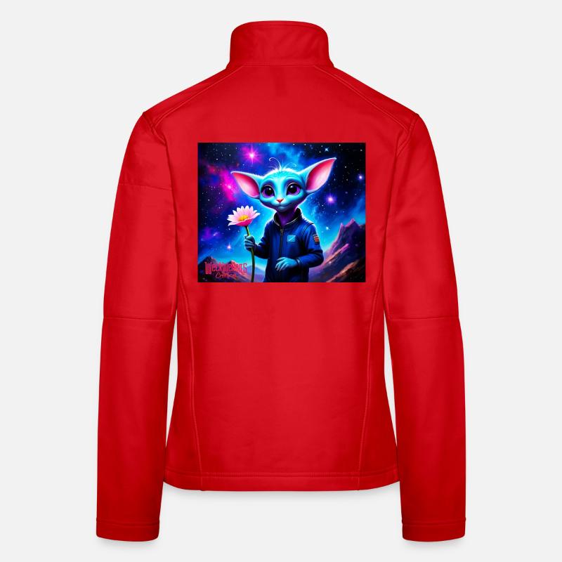 Wonky Mouse Women's Softshell Jacket