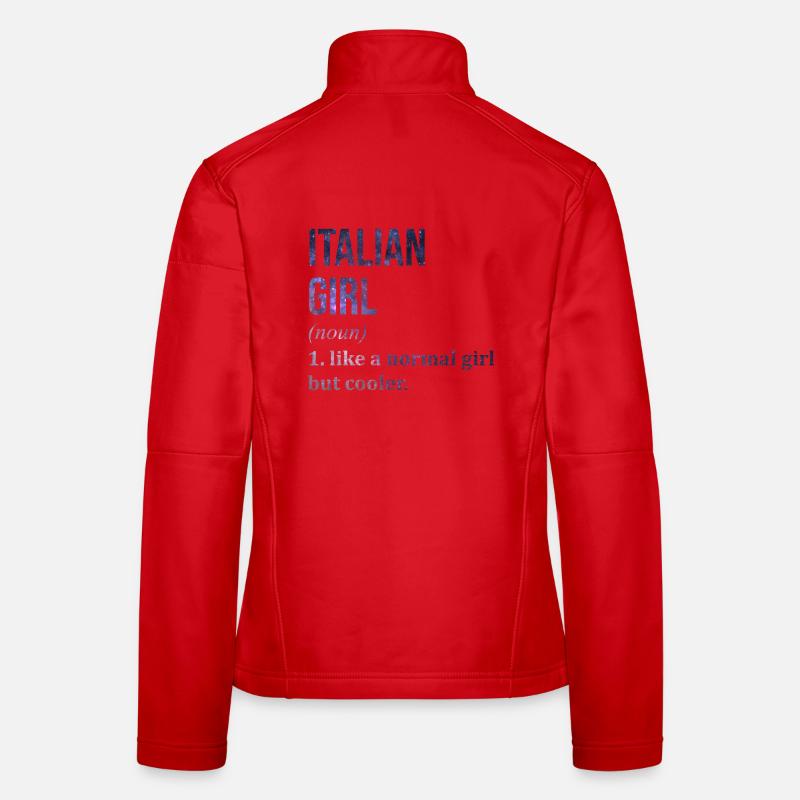 Italian Women's Softshell Jacket