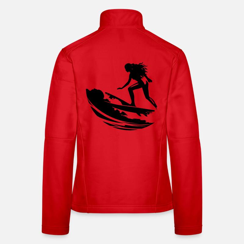 Surfeuse Veste en tissu softshell Femme