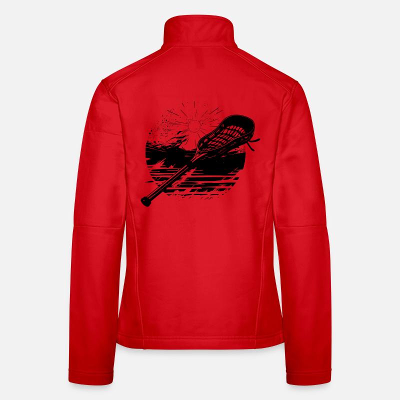 Bâtons de crosse Veste en tissu softshell Femme