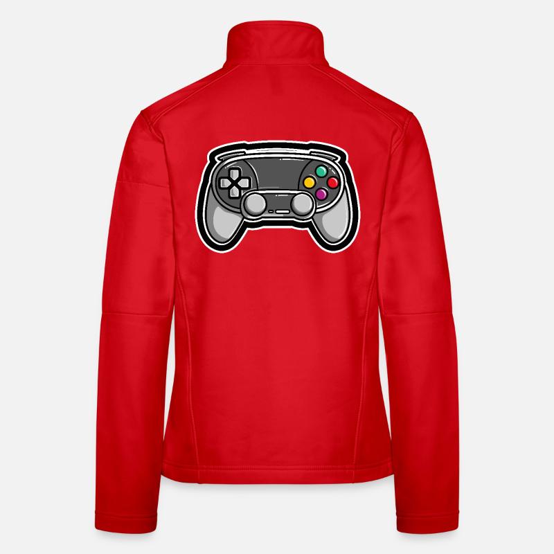 Spiel Controller Frauen Softshelljacke