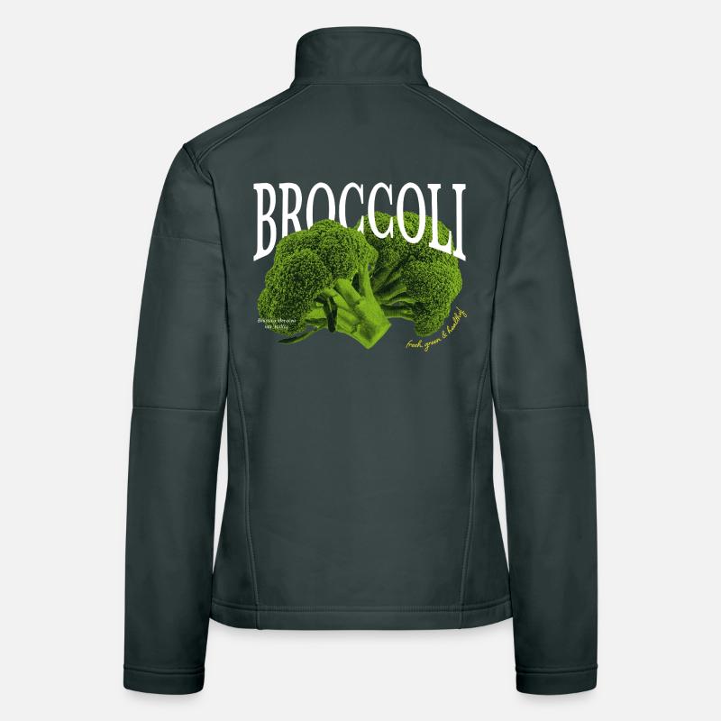 Broccoli – Ästhetisches Gemüse-Design Frauen Softshelljacke
