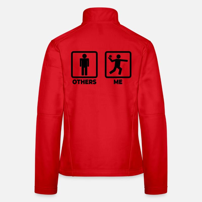 Leben eines Handballspielers Frauen Softshelljacke