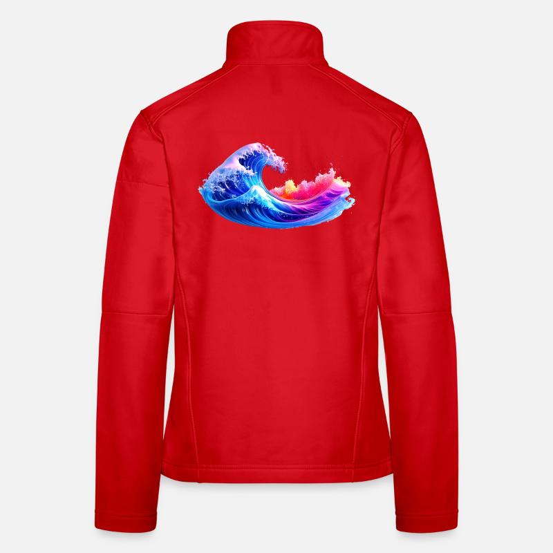 waves Frauen Softshelljacke