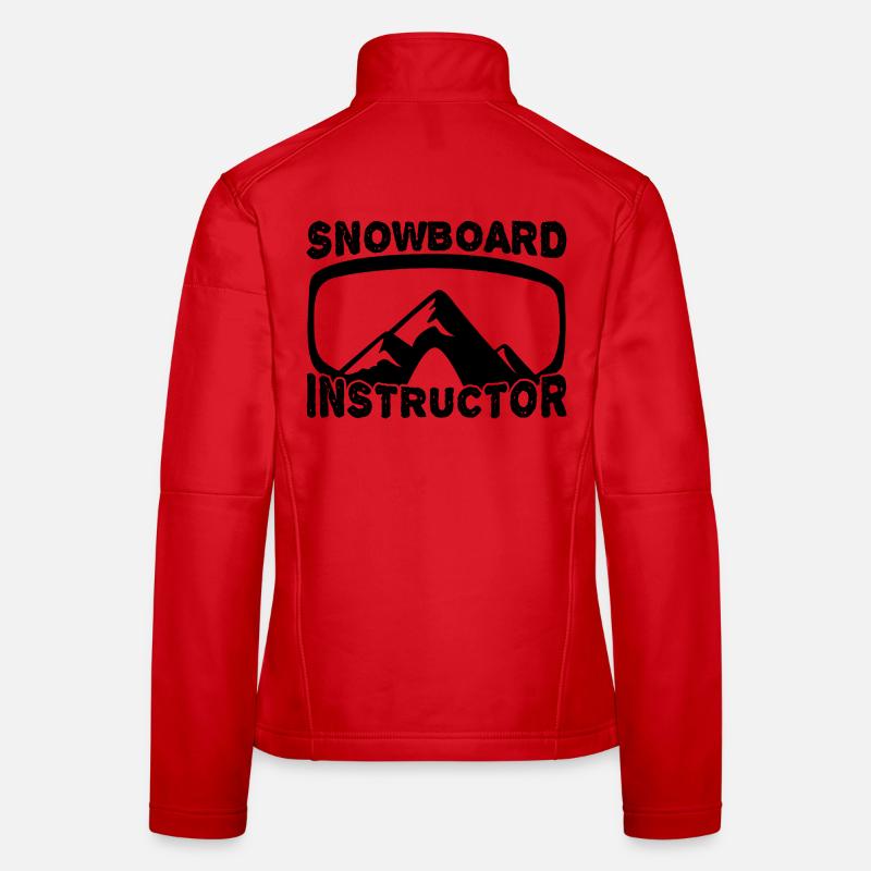 Snowboard instructor Women's Softshell Jacket