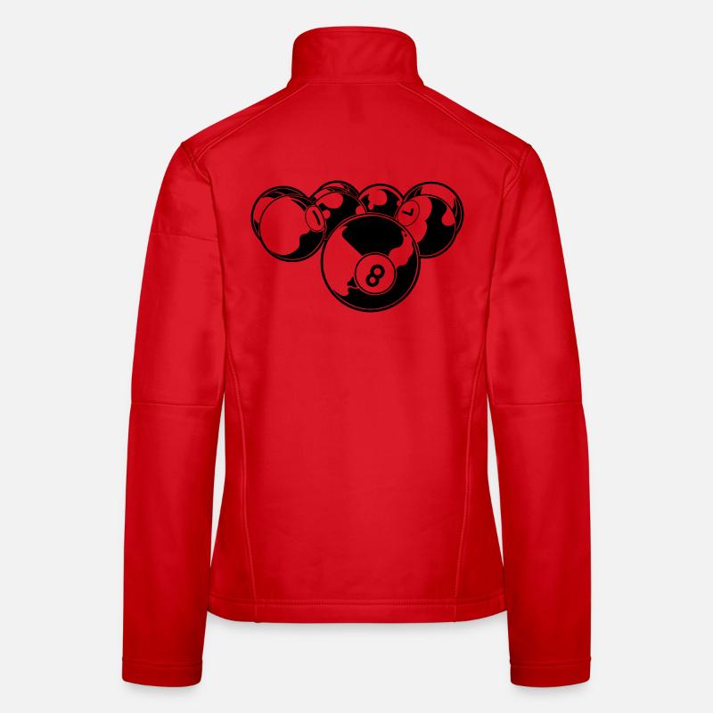 Billiards Women's Softshell Jacket