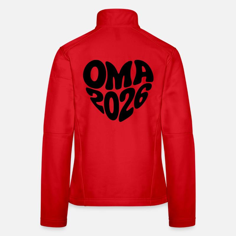 Oma 2026 Frauen Softshelljacke