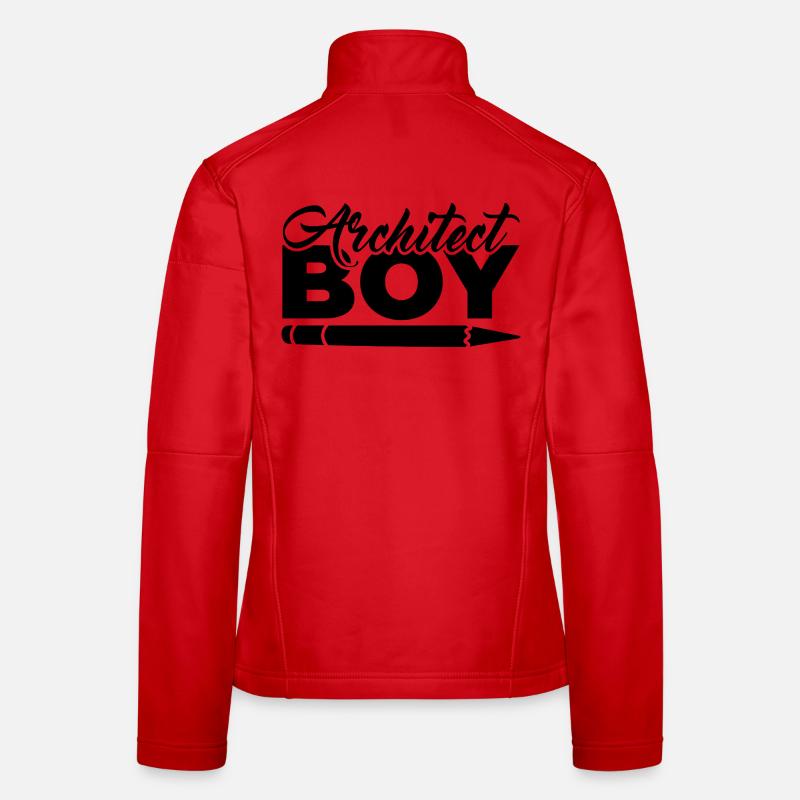 Petit architecte Veste en tissu softshell Femme