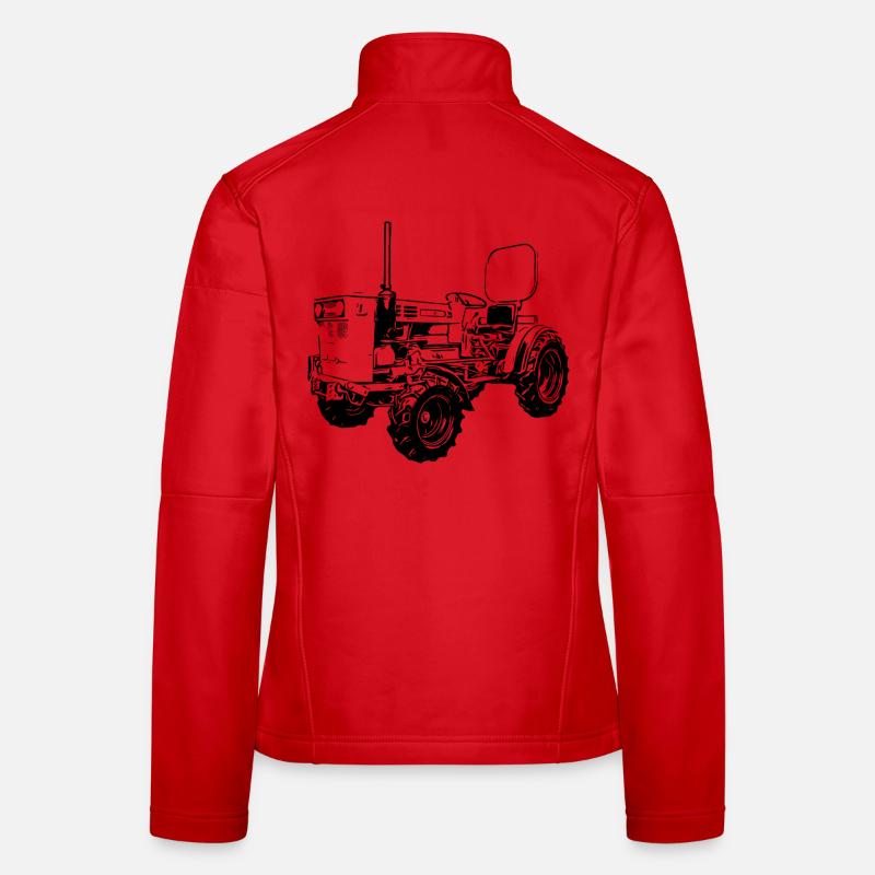 A45 Kulttraktor Frauen Softshelljacke