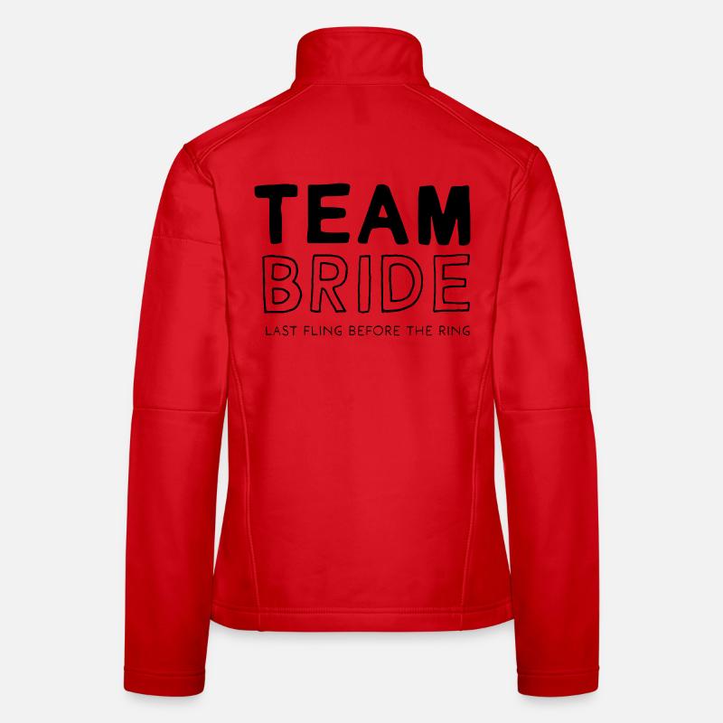 Team Bride Women's Softshell Jacket