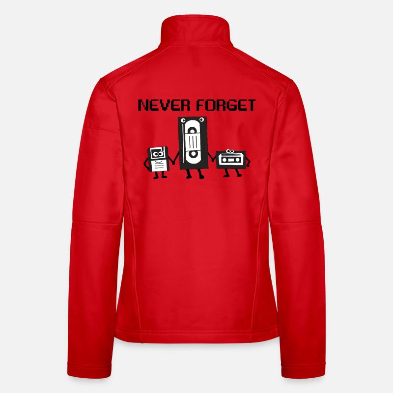 Retro Ghettoblaster Trio Frauen Softshelljacke