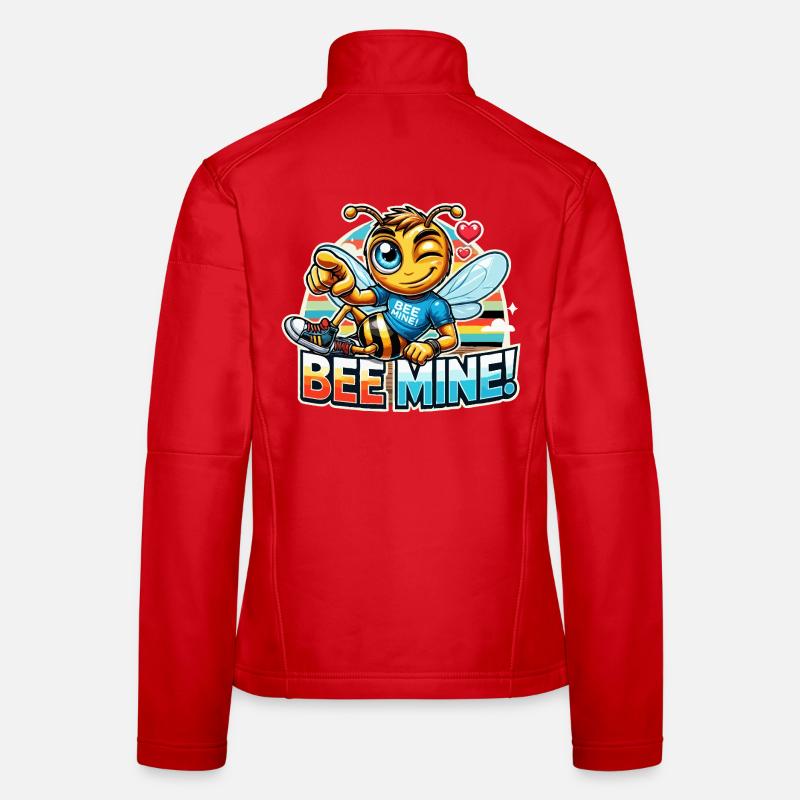 Bee Mine pour les hommes Veste en tissu softshell Femme
