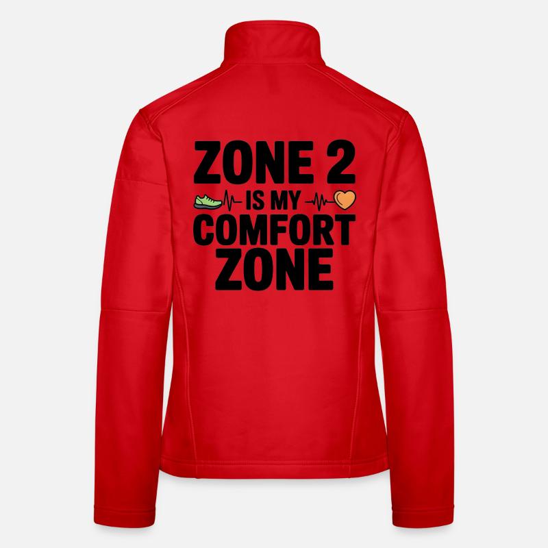 Running Training for Half Marathon Zone 2 Running Women's Softshell Jacket