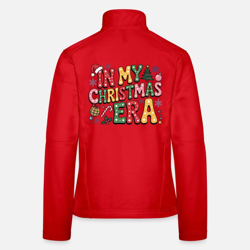 À l’époque de Noël Veste en tissu softshell Femme