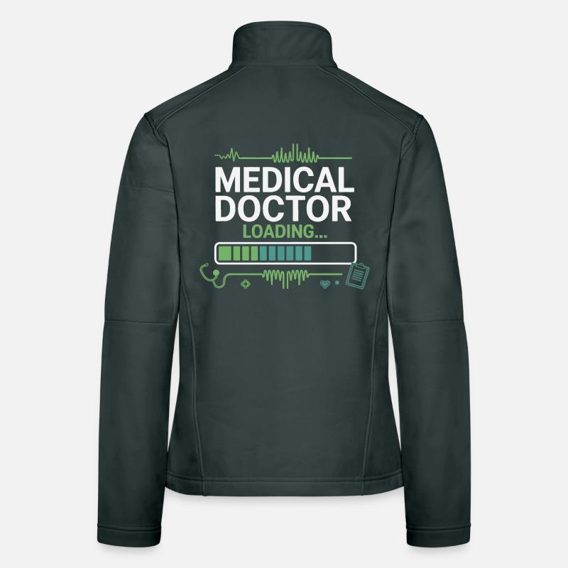 Medizinischer Doktor Loading Frauen Softshelljacke
