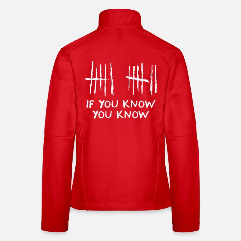 Six Seven Tally Insider Meme Veste en tissu softshell Femme