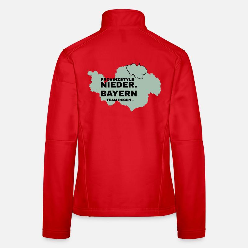 Basse-Bavière | PLUIE Veste en tissu softshell Femme