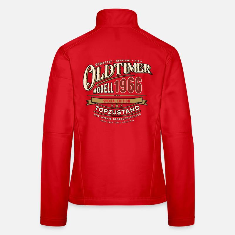 Oldtimer Modell 1966 | Geburtstag Geschenk Frauen Softshelljacke