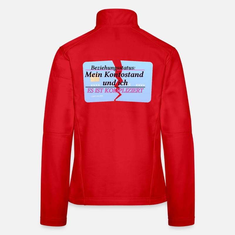Solde de mon compte & moi – C’est compliqué Veste en tissu softshell Femme