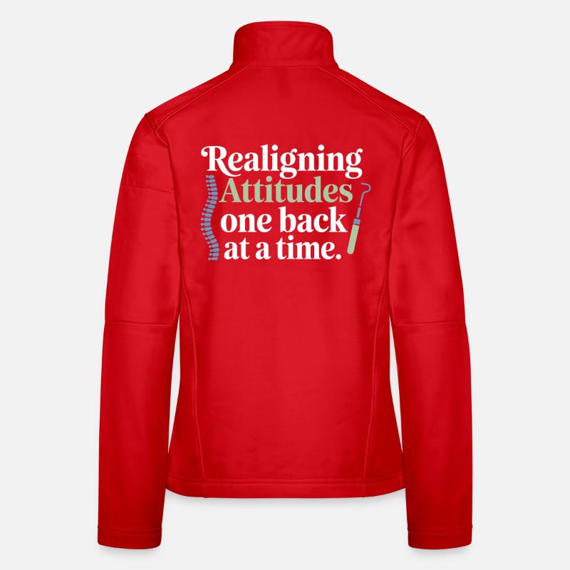 Licensed DC Clinical Spinal Alignment Expert  Women's Softshell Jacket