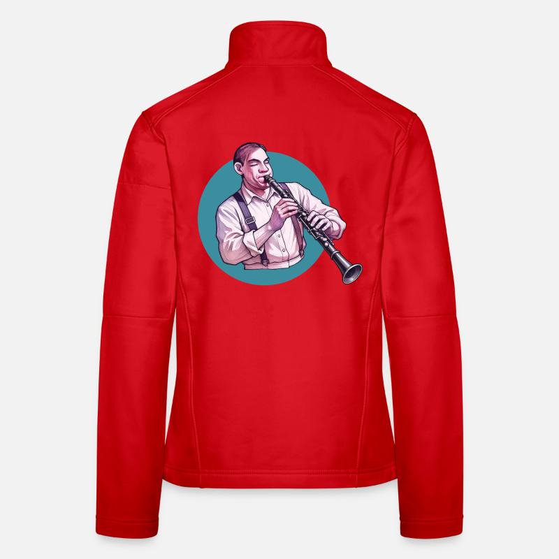 CLARINETIST #2 – Klang & Bild Frauen Softshelljacke