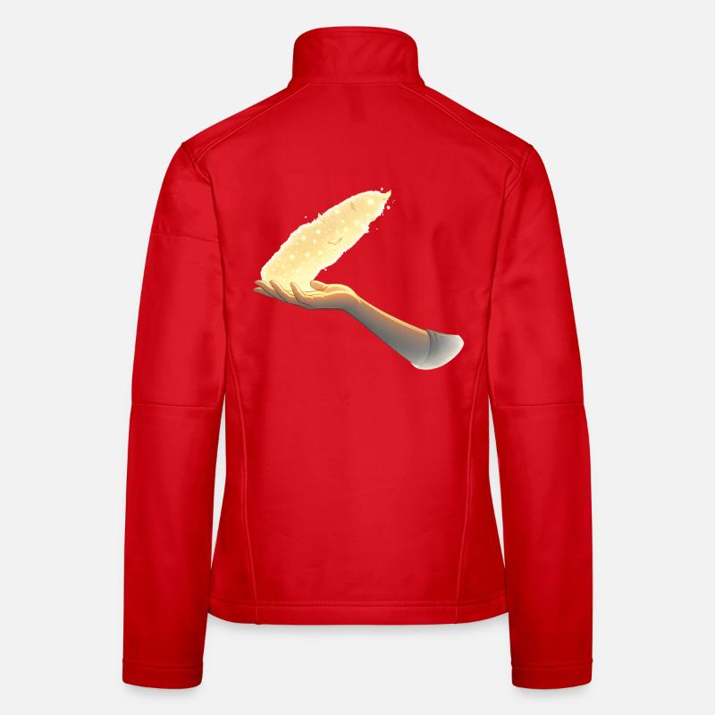 Letting go – a silent sign Women's Softshell Jacket
