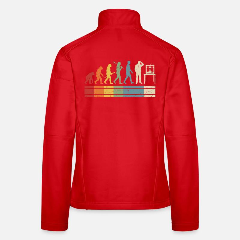 3D Printing Evolution – Vintage Maker Design Women's Softshell Jacket