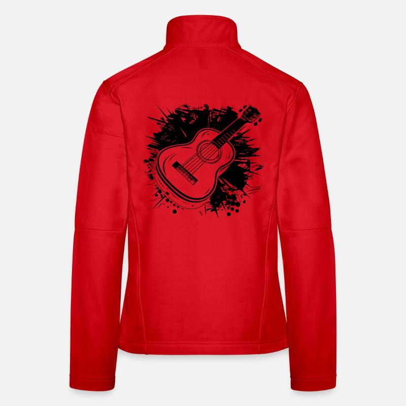 Ukulele Graphics Women's Softshell Jacket