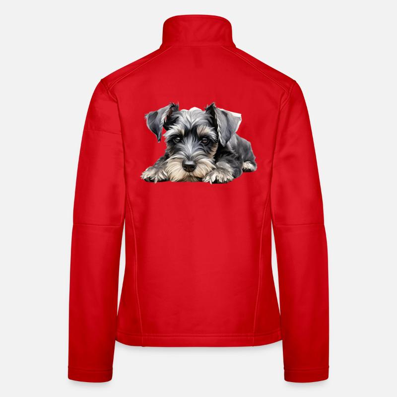 Miniature Schnauzer Women's Softshell Jacket