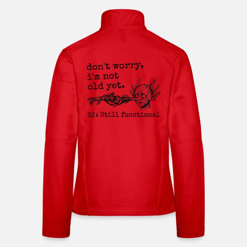 32nd Anniversary - 32nd Anniversary Humor Gift Women's Softshell Jacket