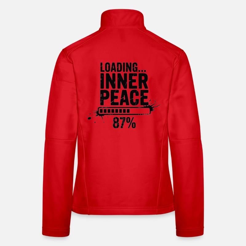 Loading Inner Peace - Sarcasm Stress Shirt Women's Softshell Jacket
