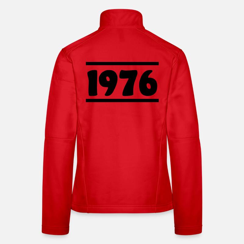 1976 Geburtstag 1976  Frauen Softshelljacke
