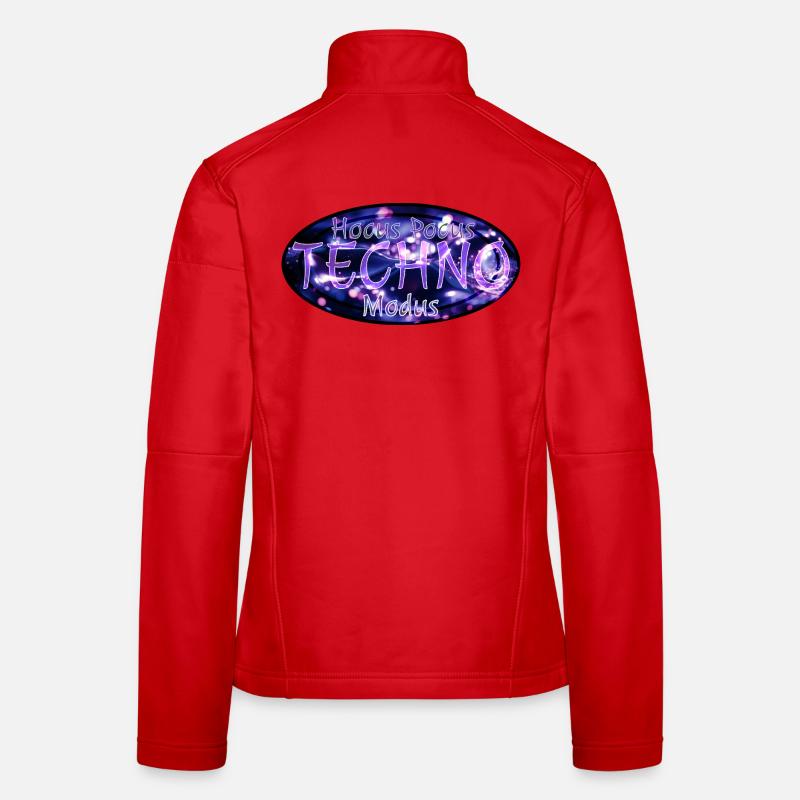 Hocus Pocus Techno Mode Veste en tissu softshell Femme