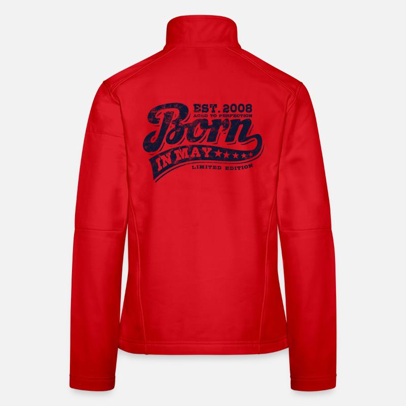 Born in May 2008 - Birthday - Gift Women's Softshell Jacket