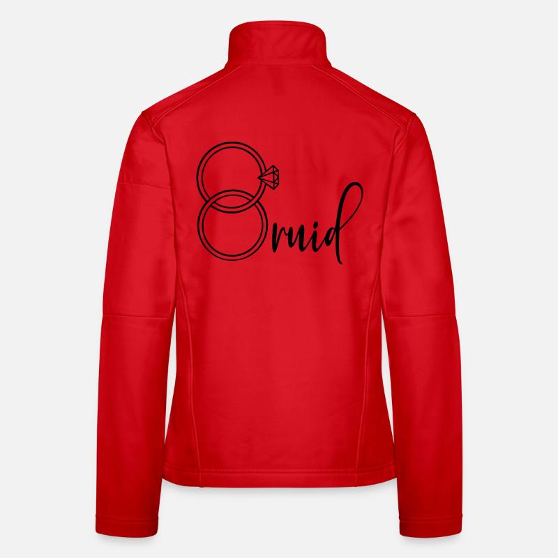 Bride engagement rings Women's Softshell Jacket