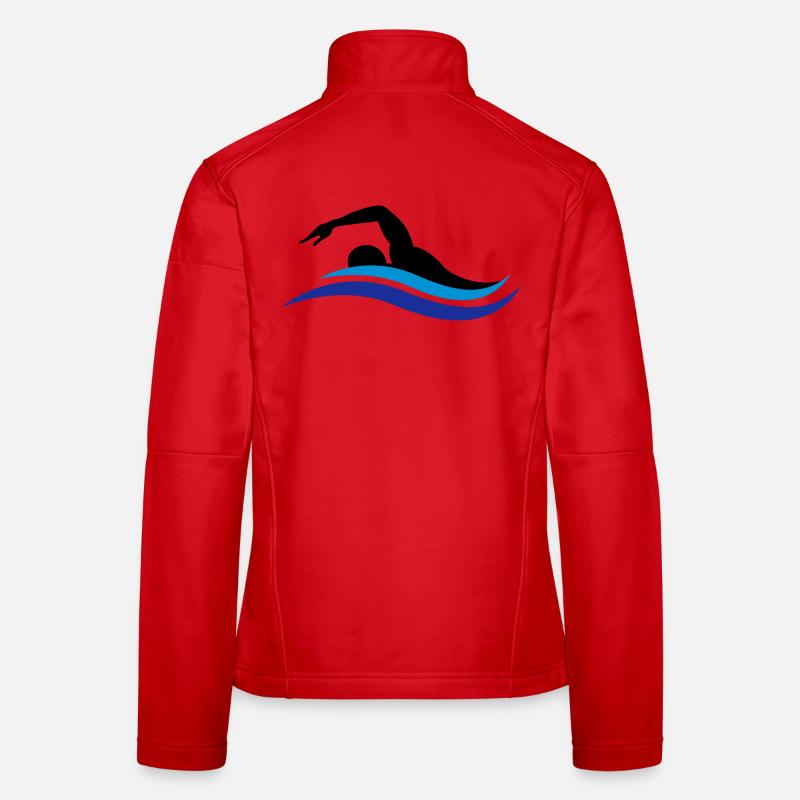 swimmer Women's Softshell Jacket