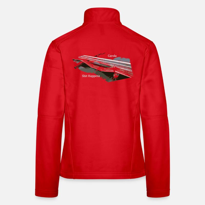 Carola Bridge Collapse Women's Softshell Jacket