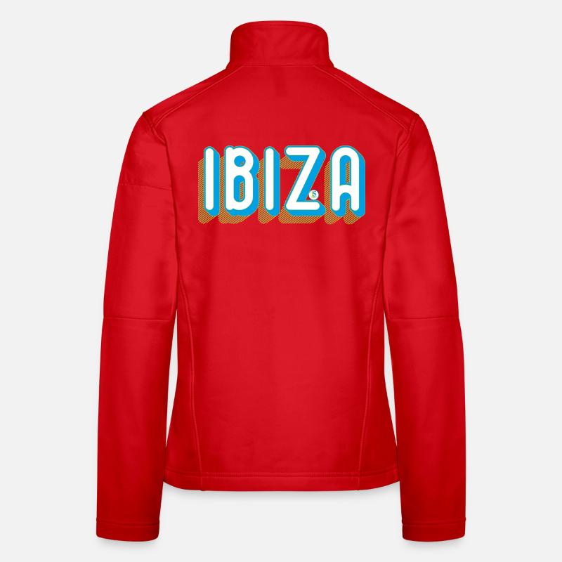 Ibiza - Women's Softshell Jacket - red
