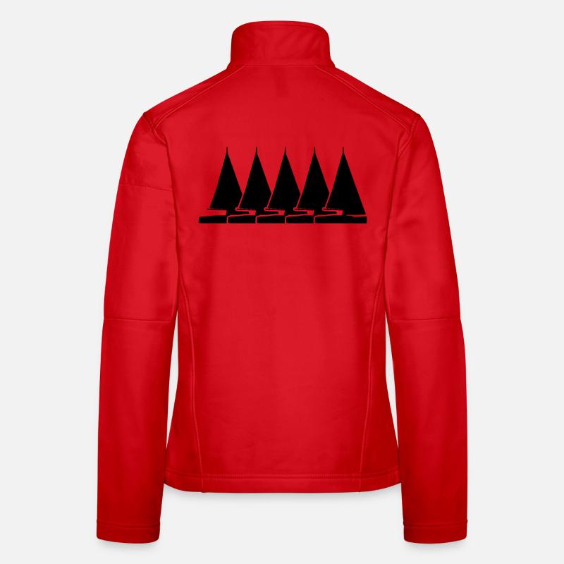 Segelboote Frauen Softshelljacke