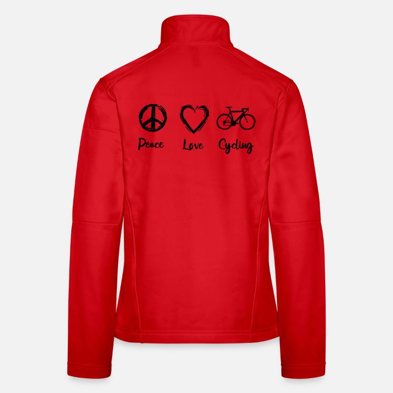 Radfahrer Routine Frauen Softshelljacke