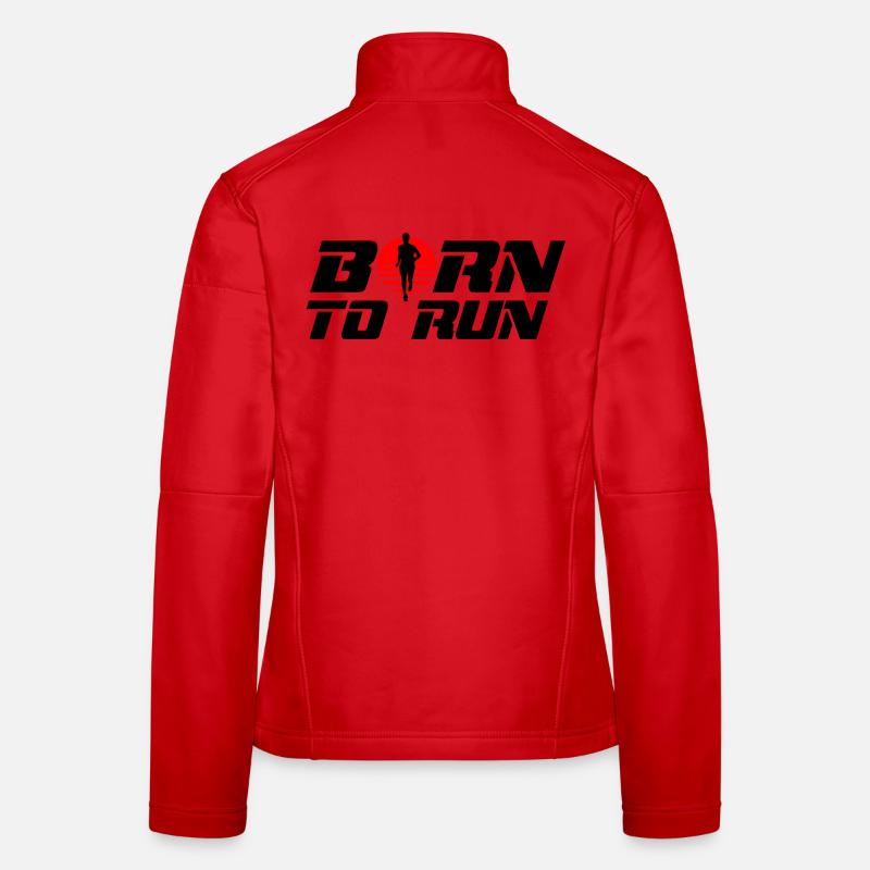 Coureur Veste en tissu softshell Femme