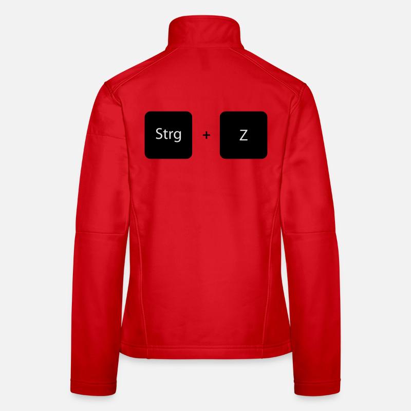 Shortcut Ctrl and Z Women's Softshell Jacket