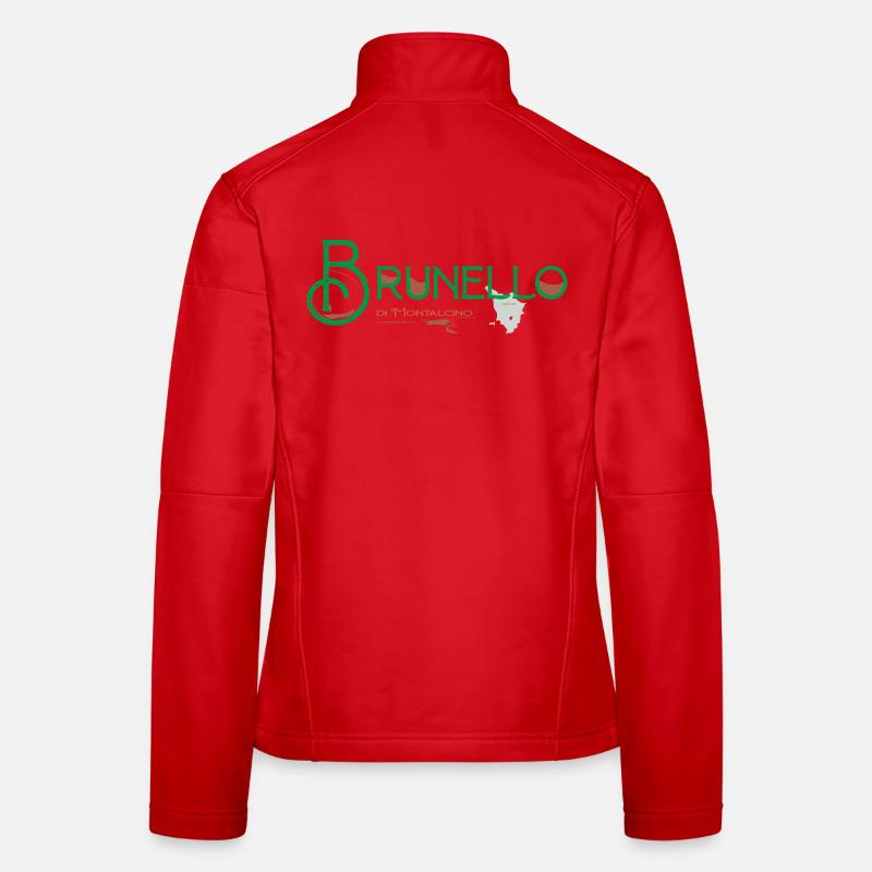 Brunello Reg Veste en tissu softshell Femme